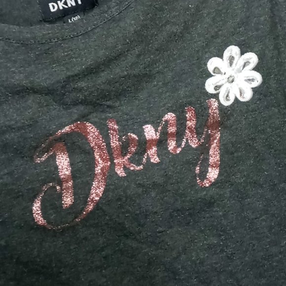 Girls DKNY long sleeve top size L(12) - Picture 3 of 3